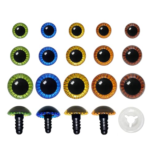 BESTCYC 1Box(160pcs) 3Size 5Colors Threaded Shank...