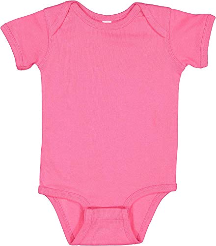 Image of Rabbit Skins Rabbit Skins Baby Bodysuit Girl & Boy | Newborn 0-3 Months to 24 Month Toddler, Snap Easy Closure (4400)