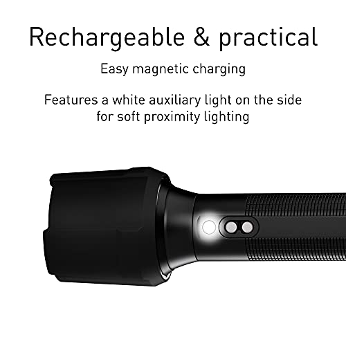 Ledlenser, P6R Work Rechargeable Flashlight, Led Light For Professional Use, Black #TOP5