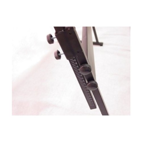 Keyboard Stand Z Style Type Adjustable - Electronic Piano Organ Rack Light Duty - Thumbnail 3