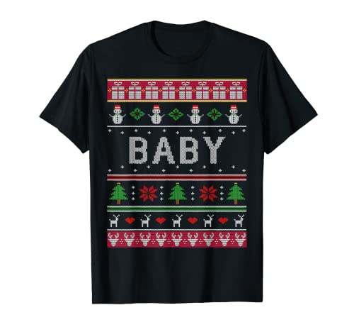 Baby Gifts for Christmas from Husband Wife Couple Matching Camiseta