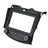 YuYue Electronic 10.1 Inch Double DIN Installation Dash Kit Compatible with Honda Accord 7th 2003-2007 Install Mount kit Car Frame Car Stereo