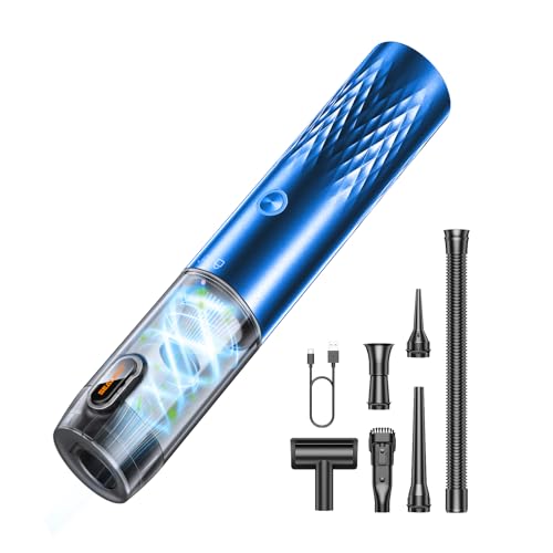 Image of SEALIGHT Car Vacuum Portable Cordless, Handheld Cordless with High Power, Type-C Charging, 2 Suction Modes, Up to 40 Mins Runtime, Small Mini Vacuum for Car, Pet, Home