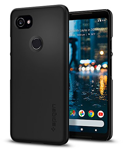 Spigen Thin Fit Designed for Google Pixel 2 XL Case (2017) - Black