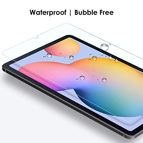 Simpeak 2-Packs Cristal Templado Compatible para Samsung Galaxy Tab S6 Lite 2022/2020, Protector de Pantalla de Cristal Templado Premium Complet Bubble Free/HD/Anti-Huella