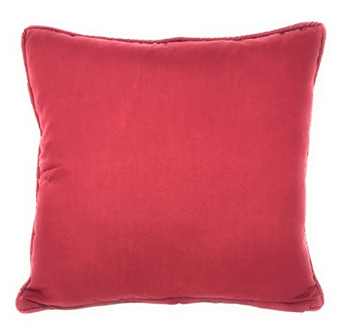 Tache Here Comes Santa Claus Antique Vintage Christmas Eve Traditional Holiday Season Red Decorative Woven Tapestry Throw Pillow Cushion Cover, 16 X 16, 1 Piece #TOP2