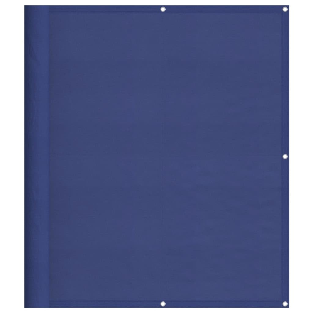 vidaXL Balcony Screen, Privacy Screen for Outdoor Patio Garden, Weatherproof and UV Protection Fence Screen, Blue 100% Polyester Oxford — image 1