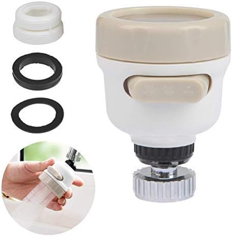 Kitchen Tap Head Perfect Kitchen Water Spray, 360 Degree Rotate Faucet Deluxe Internal Thread Nozzle Filter Adapter Water Saving Bubbler Connector