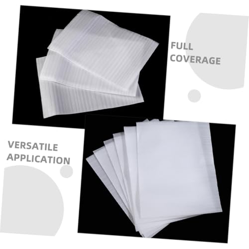 HOMSFOU 100 Stück Schaumstoff Verpackungsbeutel Stoßdämpfend Schützend für Zerbrechliche Gegenstände Wie Gläser und Tassen Leicht zu Handhaben und Vielseitig Einsetzbar