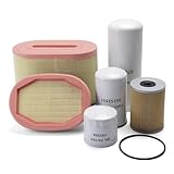 AxleyHub 6Pcs Maintenance Filter Kit Fit for Gehl RT210 Compact Track Loader S/N 921001 & UP,