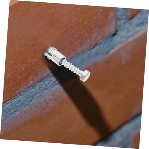 Lurrose 20Pcs Multi Use Lag Shield Anchor and Screws Set Durable Expansion Anchors for Concrete Drywall and Lightweight Projects Easy Installation and High Stability - Image 6