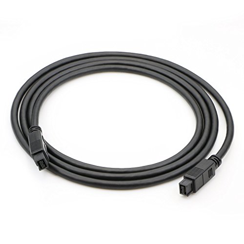 Apuxon Firewire 800 Cable(6Ft) - Ieee 1394B 9 Pin To 9 Pin Male To Male Firewire Cord #TOP3