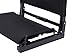 Ohuhu Stadium Seats Bleacher Seat Chairs with Backs and Cushion, Folding & Portable, 1 Pack