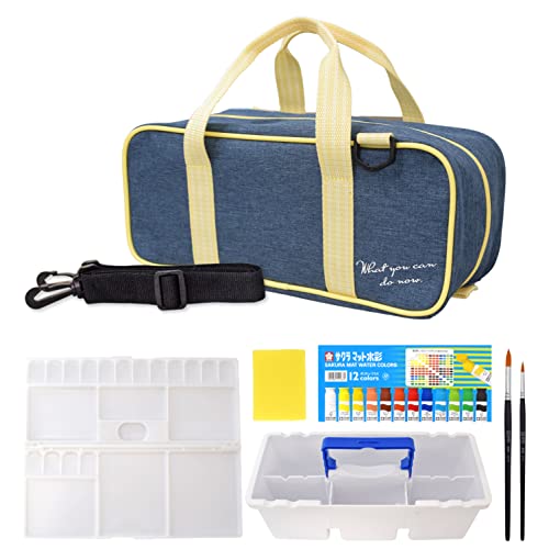 Sakura Craypas EWZ-A1#43 Paint Set, Compact, Watercolor Set, Navy