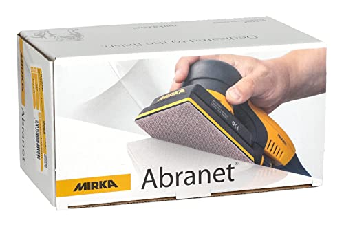 Mirka 9A-149-180 2-3/4 X 5-Inch 180 Grit Mesh Abrasive Dust Free Sanding Sheets, Box Of 50 Sheets #TOP7