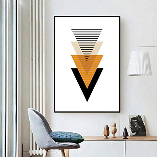 Affiches Peintures Sur Toile Salon Moderne Décor Géométrique - 4