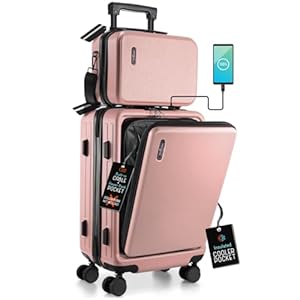20 Inch Carry On Luggage 22x14x9 Ai...