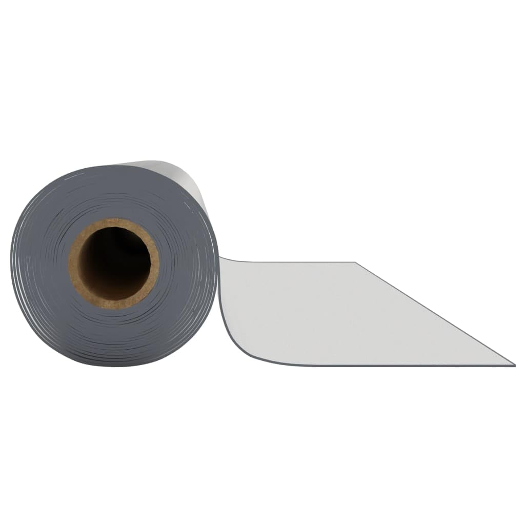 Rollo de lámina de mesa mate, 0,9 x 15 m, 1,6 mm, PVC, impermeable, resistente a los arañazos, fácil de limpiar, protección estable para muebles para comedor, oficina, terraza, fácil de cortar