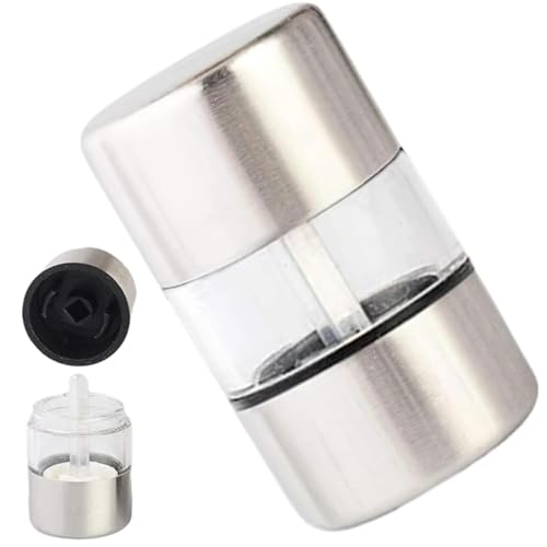 Produktbild von Glaskugel-Mörser Set – Mini-Glasmörser Mit Stößel, Für Medikamente, Gewürze, Knoblauch & Guacamole – Hygienisch, Ergonomisch