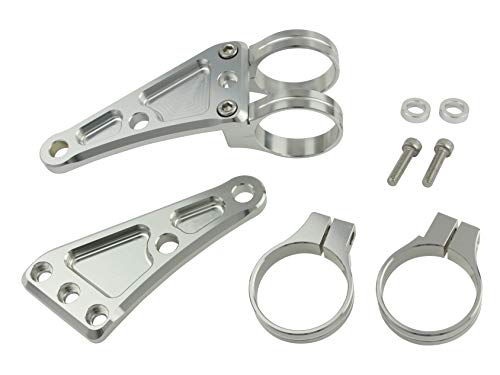 POSH製 43mm3サークルクランプ シルバー 032049-33 社外 新品 バイク 部品 未使用 在庫あり 即納OK ポッシュ フォーク Nv 41kHeJSB9DL.jpg
