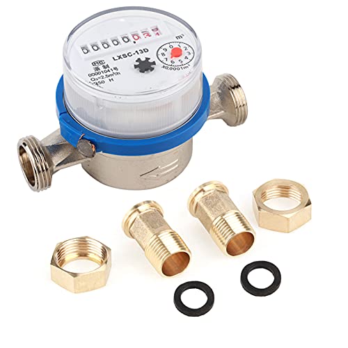 Hilitand Dry Water Meter 15mm 1/2