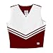 V-Neck Cheerleading Shell, AM, Light Maroon