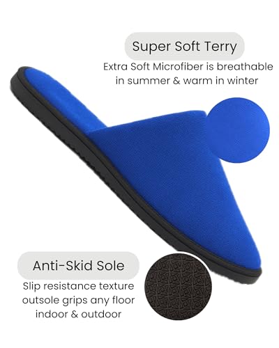 Image of Travelkhushi Soft Comfy Home Slippers For Women & Men For Winter Capet flip flops for Bedroom Indoor Carpet house slides Anti skid Slippers for Winter & Summer