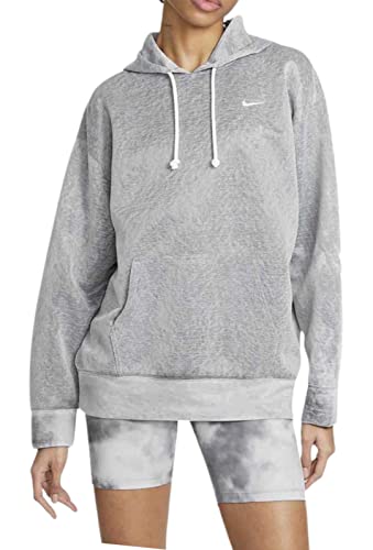 Nike Icon Clash Women's Hoodie Pullover (as1, alpha, m, regular, regular, Standard, Grey)