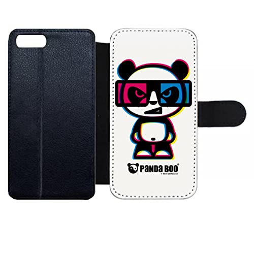 Étui iPhone 6S Panda Boo 3D avec fermeture magnétique pour protection anti-choc humour