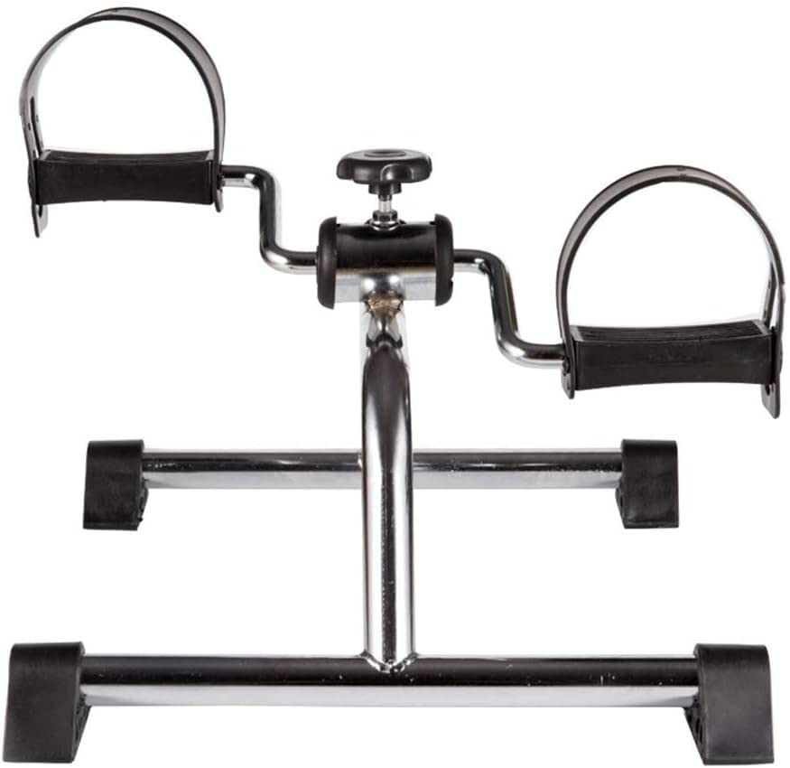 UMJIGF Pedal Bike Pedal Exerciser Portable Arm Home Pedal Exerciser Gym Fitness Leg Adjustable Resistance Cycle Pedal Exerciser for Women and Men,