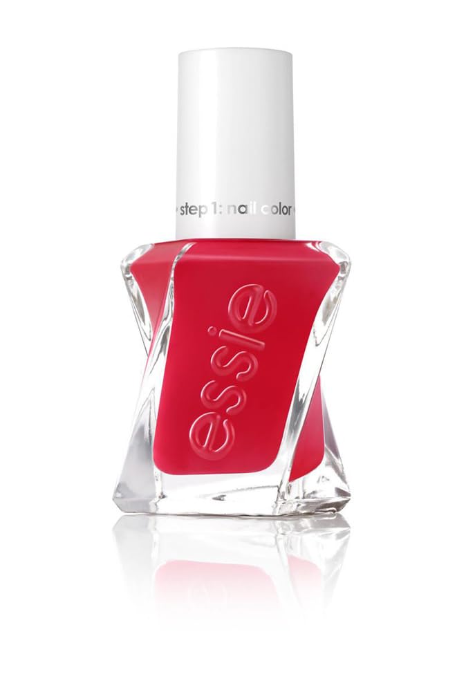 Essie Gel Couture Nail Polish, Longlasting, Chip Resistant, No UV Lamp Required, Sizzling Hot, 13.5 ml