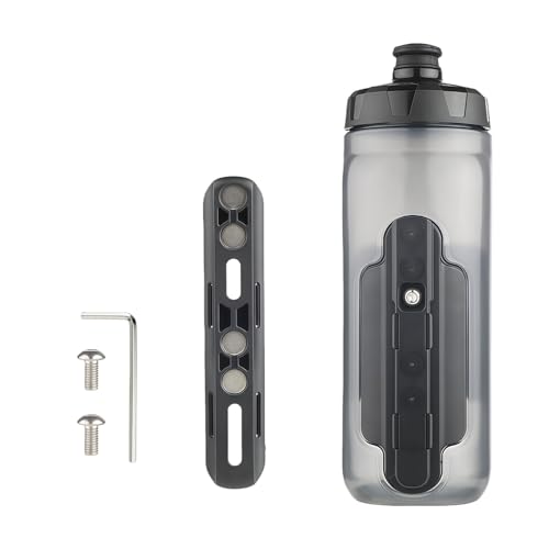 Bouteille d'eau de vélo fixée sans vibration via porte-gobelet stable