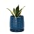D'vine Dev Ceramic Beaded Stoneware Planter Pot - Flower Pot with Drainage Holes and Saucers, 27-C