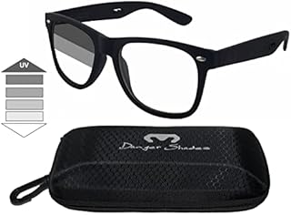 EJ The Main Street Original Clear-to-Grey Auto-Tint Motorcycle Glasses