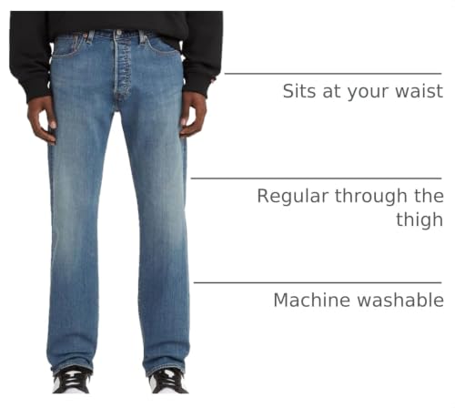 Image of Levi's Men's 501 Original Fit Jeans (Also Available in Big & Tall)
