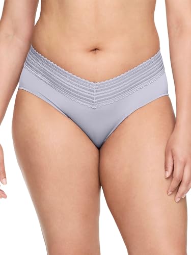 Image of Warner's womens No Pinching No Problems Dig-free Comfort Waist With Lace Microfiber Hipster 5609j
