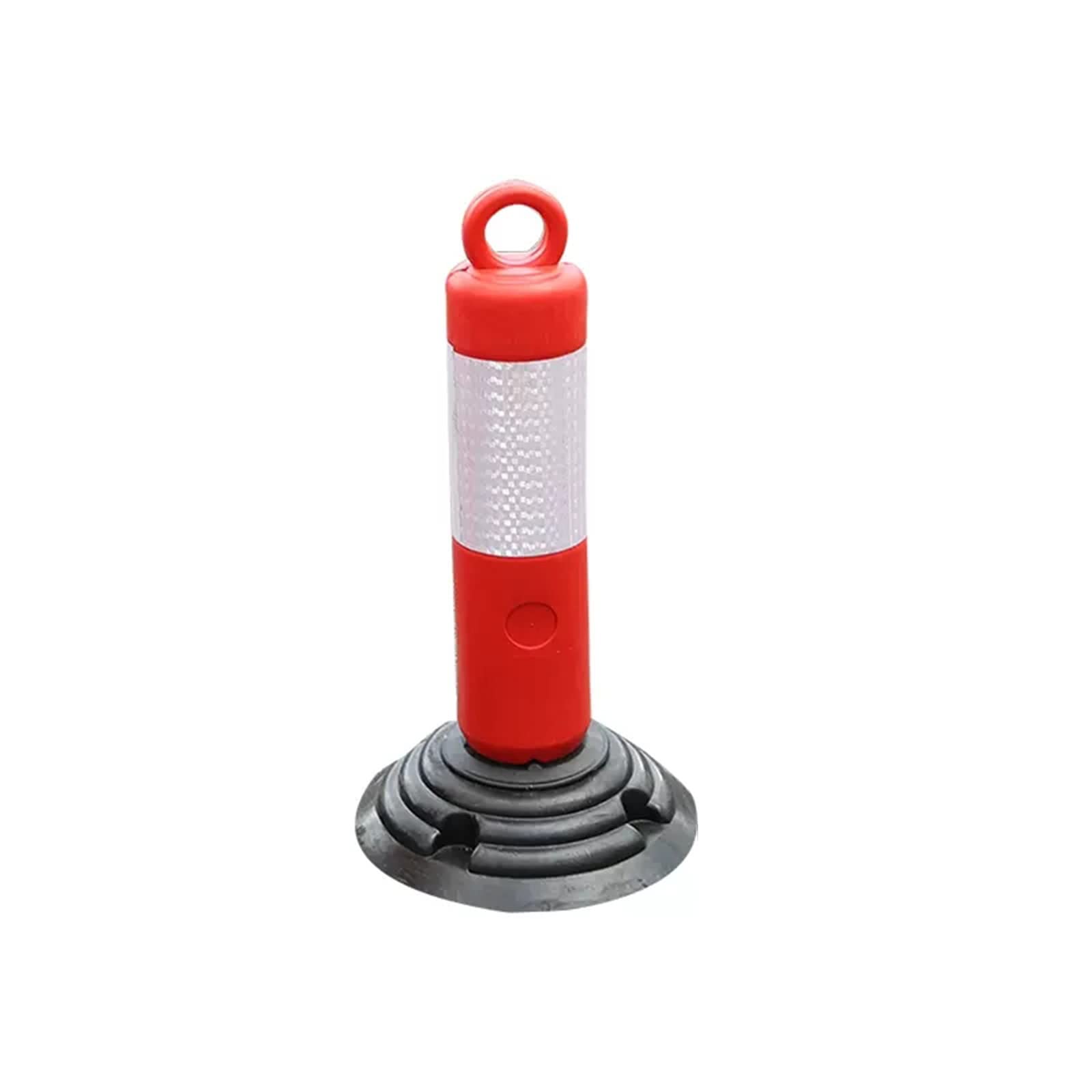 Cônes de stationnement Routier de sécurité, cône de Circulation en PVC avec Base en Caoutchouc lestée, Poteau de délinéation de Construction réfléchissant pour Parking, Espace Personnel, entrepôt (t