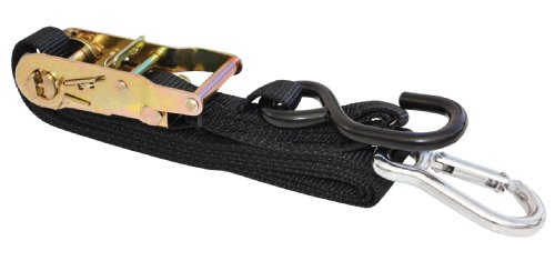 High Roller HR201-10 Black Ratchet Tie Down