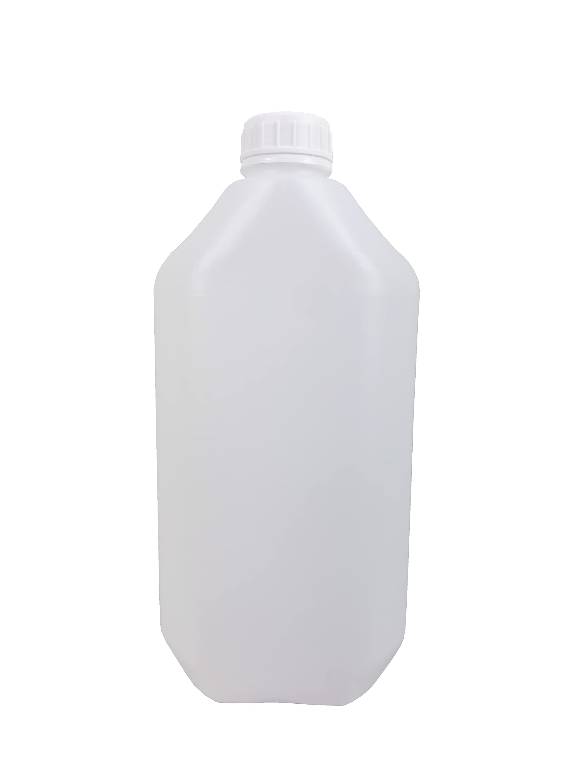 Lubrisolve – Tanica In HDPE Da 5 Litri Con Tappo Antimanomissione 38 Mm, Colore Nero - 2