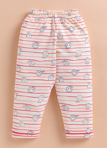 Image of LuvLap Baby Boys & Girls Night Suit Regular Fit 100% Cotton Full Sleeve Nightsuit Pack of 1