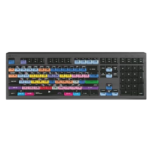 Amazon | Logickeyboard バックライト付き MacのAvid Media Composer用