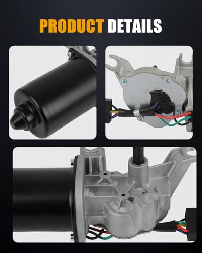 Image of ROADFAR Front Windshield Wiper Motor Replacement for 1990-1992 for Infiniti for M30,1986-1994 for Nissan for D21 2881501G00 2881503G00,2881557G00 28815S3800,28815S3801 28815S3802 Wiper Motor 5 Pins