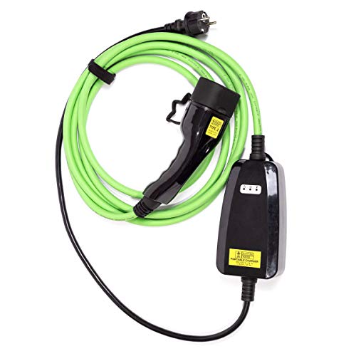 Câble de charge mobile mode 2 Schuko 13 A 3 kW 5m voiture électrique