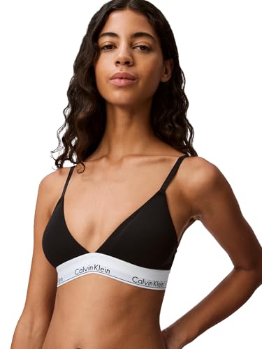 Calvin Klein Women's Modern Cotton Lightly Lined Triangle Wireless Bralette4