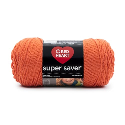 RED HEART Super Saver Yarn, Carrot