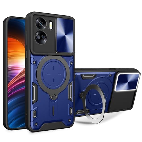 Coque Honor 90 Lite antichoc à clapet coulissant et dos magnétique pour protection caméra