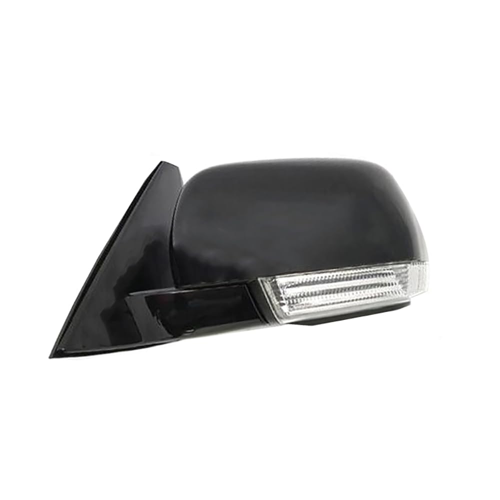 TiJeRa For Mitsubishi Pajero Montero 2006-2021 Power Fold Driver Side Door Mirror W/Light