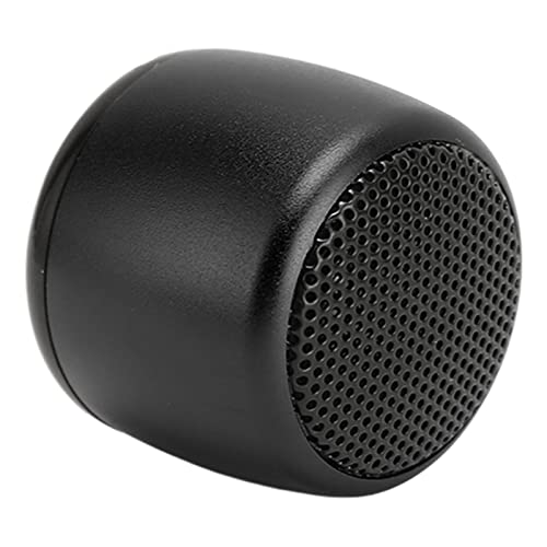 Image of Sanpyl Mini Bluetooth Speaker, Portable Speakers with HD Sound Heavy Subwoofer, USB Rechargeable Small Tiny Speaker for Outdoor Indoor (Black)