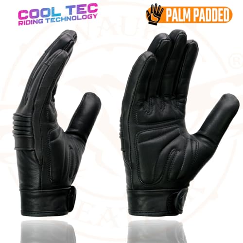 Image of Milwaukee Leather Women's Leather Lightweight Motorcycle Lined Driving Hand Gloves - X-Small