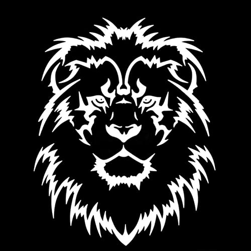 Autocollant tête de Lion pour Pare-Brise de Voiture, Autocollant en PVC, Accessoires Automobiles et Motos